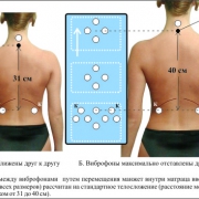 Матрас к Витафону-5 ОРПО с 20 виброфонами (размер S-M, M-L, L-XL)