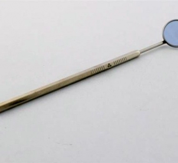 Зеркало стоматологическое d 22мм  с ручкой