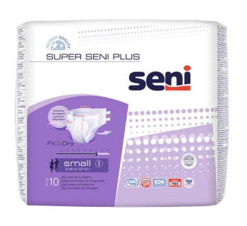 Подгузники для взрослых SUPER SENI + small по 10шт