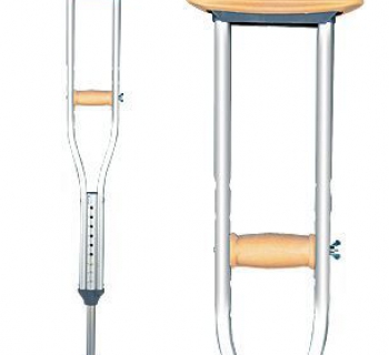 Костыли подмышечные на рост 155-180см модель 10022