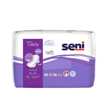 Прокладки женские Seni Lady Plus 15 шт