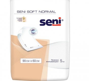 Пеленки гигиенические Seni soft normal 90 x 60 cм по 5 шт