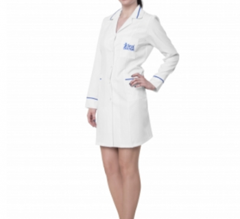 Халат медицинский женский IDEAL DOCTOR M1-02 Батист